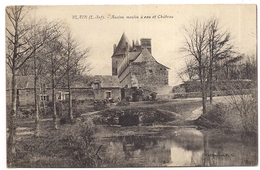 Delcampe - Blain , Ancien Moulin  à Eau Et Château -- - Blain