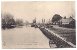 Delcampe - Blain ,  Le Port ,canal De Nantes à Brest - - Blain
