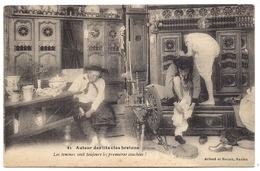 Delcampe - Autour Des Lits Clos Bretons , Les Femmes Sont Toujours Les Premières Couchées - Blain