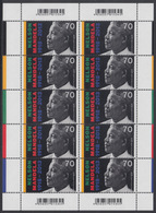 !a! GERMANY 2018 Mi. 3404 MNH SHEET(10) - Nelson Mandela, Politician - 2011-2020