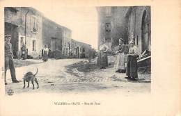 Delcampe - 54 - MEURTHE ET MOSELLE / 547026 - Villers En Haye - Rue Du Four - Beau Cliché Animé - Vezelise