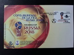 Spain 2018 MNH (**) FDC Soccer World Cup Fifa Russia 2018 - 2018 – Russia