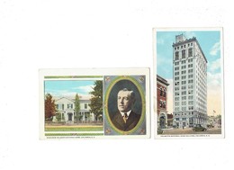 Lot 2 Cpa - South Carolina > Columbia - Palmetto National Bank Building / Woodrow Wilson's Boyhood Home  - - Columbia