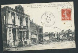 Delcampe - Guerre De 1914 - Albert , Aspect De La Place De L'hotel De Ville - Zbd41 - Albert