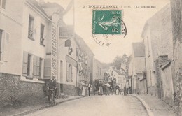 Delcampe - 95 - BOUFFEMONT - La Grande Rue - Bouffémont