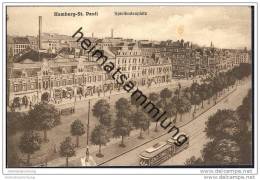 Delcampe - Hamburg - St. Pauli - Spielbudenplatz - Strassenbahn - Mitte