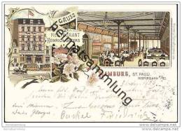 Delcampe - Hamburg - St. Pauli - Restaurant Heinrich Gefers Reeperbahn 91/92 - Mitte