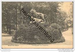 Delcampe - Berlin - Tiergarten - Löwengruppe - Tiergarten