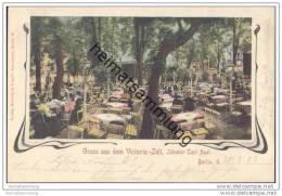 Delcampe - Berlin-Moabit - Gruss Aus Dem Victoria-Zelt Inhaber Carl Apel - Tiergarten