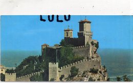 Delcampe - SAINT MARIN: La Roche ; Au Dos 3 Timbres Non Tamponnés - San Marino