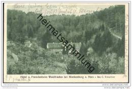 Delcampe - Blankenburg A. Harz - Hotel Waldfrieden - Besitzer C. Treutler - Blankenburg
