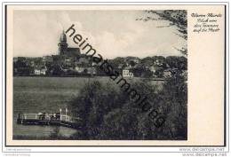 Delcampe - Waren-Müritz - Blick Von Den Tannen Auf Die Stadt - Waren (Müritz)