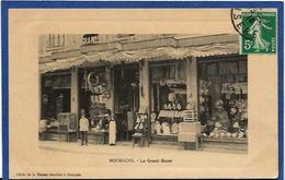 Delcampe - CPA Isère Bourgoin Shop Bazar Front Circulé - Bourgoin