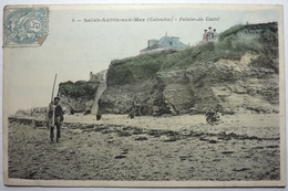 Delcampe - FALAISE DU CASTEL- SAINT AUBIN SUR MER - Saint Aubin