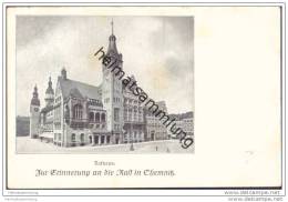 Delcampe - Chemnitz - Rathaus - Zur Erinnerung An Die Rast In Chemnitz - Chemnitz