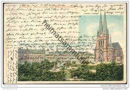 Delcampe - Chemnitz - Körnerplatz Mit Körnerdenkmal - Chemnitz