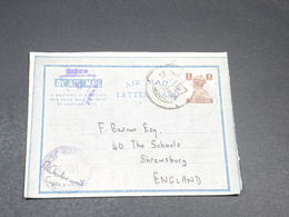 INDE - Aérogramme Pour La Grande Bretagne En 1944 Avec Contrôle Postal - L 19682 - 1936-47 King George VI