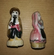 Delcampe - BEARN - COUPLE HOMME FEMME 1992 - FEVES BRILLANTES - Région