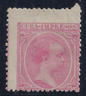 ESPAÑA/CUBA 1894 - Dentado Desplazado - MNH ** - Unused Stamps