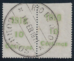 ESPAÑA/RIO DE ORO 1910 - Edifil #56MP - VFU - Rio De Oro