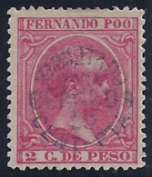 ESPAÑA/FERNANDO POO 1896/900 - Edifil #24hcc - MLH * - Cambio De Color En La Sobrecarga Y Buen Centraje - Fernando Po