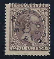 ESPAÑA/FERNANDO POO 1896/900 - Edifil #37 - Sin Goma (*) - Fernando Po