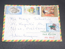 Delcampe - DAHOMEY - Enveloppe De Cotonou Pour La Tchécoslovaquie , Affranchissement Plaisant - L 19690 - Benin – Dahomey (1960-...)