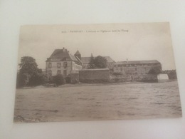 Delcampe - BA -100 - PAIMPONT - L'Abbaye Et L'Eglise Au Bord De L'Etang - Paimpont