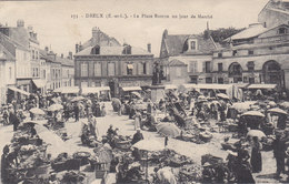 Delcampe - DREUX : Jour De Marché , Place Rotrou - Dreux