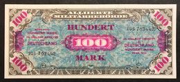 GERMANIA GERMANY ALLIED OCCUPATION WW2 100 MARK 1944 Fds  LOTTO 2008 - Other & Unclassified