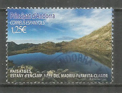 ANDORRA Unesco World Heritage, Vall Del Madriu-Perafita-Claror, Un Timbre Oblitéré 2017, 1 ère Qualité.AND.ESP - Used Stamps