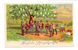 Delcampe - PFINGSTEN - Herzliche Pfingstgrüße, Musik Kapelle - Pfingsten