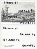Delcampe - Carte Double - LE LOUVRE ET LA TOUR DE NESLE (75) Reproduction Gravure De Jacques CALLOT - Louvre