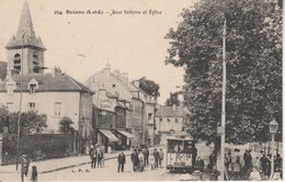 Delcampe - 95 - BEZONS - Quai Voltaire Et Eglise - Bezons