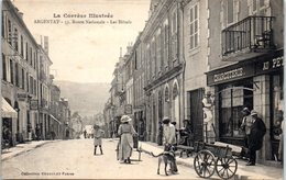 Delcampe - 19 - ARGENTAT --  Route Nationale  - Les Hôtel - Argentat