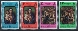 British Honduras 1969 Set Of Stamps Celebrating Christmas. - British Honduras (...-1970)