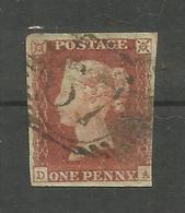 Grande-Bretagne N°3 Cote 10 Euros - Used Stamps