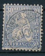 41 / 33 Sitzende Helvetia Sauber Gestempelt - WINTERTHUR - Used Stamps