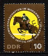 RDA. N°833 Oblitéré De 1965. Equitation. - Jumping