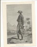 Grav , Napoléon En Egypte,  Grav. Parmentier,  Scul. O.. Janver ,19 X 14 Cm, Contre-Collé Sur Beau Papier - Prints & Engravings