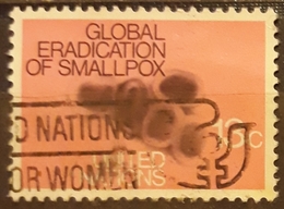 NACIONES UNIDAS - NEW YORK 1978 Global Eradication Of Smallpox. USADO - USED. - Gebraucht