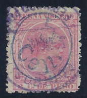 ESPAÑA/FERNANDO POO 1896/900 - Edifil #40A - VFU - Fernando Poo