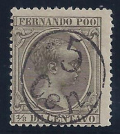 ESPAÑA/FERNANDO POO 1896/900 - Edifil #40 - MLH * - Fernando Poo