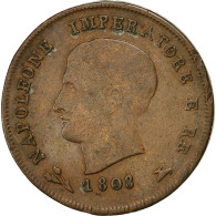 Monnaie, États Italiens, KINGDOM OF NAPOLEON, Napoleon I, 3 Centesimi, 1808 - Napoleónicas