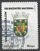 LSJP PORTUGAL PERSONALISED STAMP COAT OF ARMS VILA OF ALIJÓ 2010 - Oblitérés