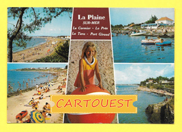 CPSM 44 LA PLAINE SUR MER / MULTIVUES - La-Plaine-sur-Mer