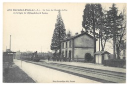 44 Guéméné Penfao, La Gare, Ligne Chateaubriant à Redon (A2p44) - Guémené-Penfao