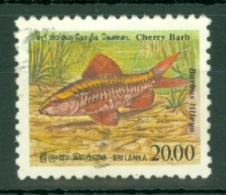 Sri Lanka: 1990   Endemic Fishes   SG1136    20R  Used - Sri Lanka (Ceylon) (1948-...)