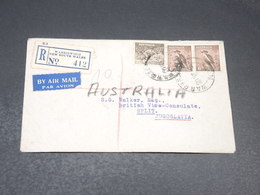 AUSTRALIE  - Enveloppe En Recommandé De Warriewood Pour La Yougoslavie En 1946 - L 19721 - Brieven En Documenten