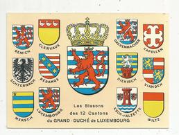 Mo , Cp , Les Blasons Des 12 Cantons Du GRAND DUCHE DE LUXEMBOURG , Ed. Kraus , N° 522 , Vierge - Other & Unclassified